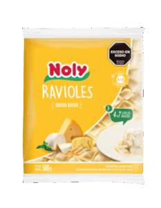 Ravioli de Ricota (Quatro Queijos)