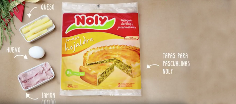 Panificados en bandejas en la planta de Noly