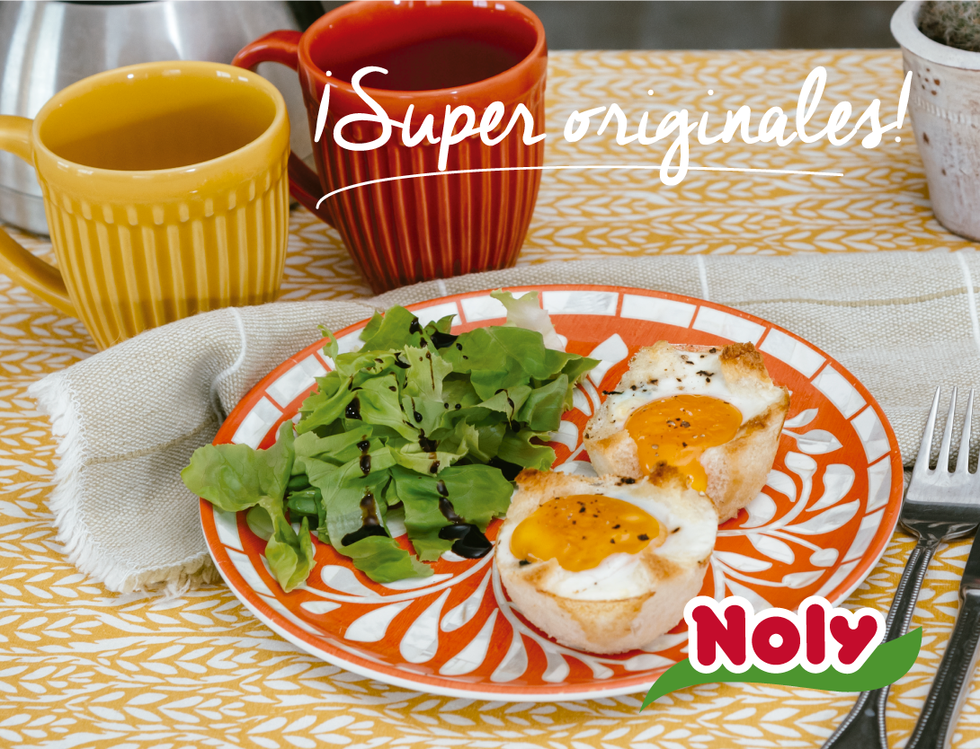 Canastitas de espinaca y huevo