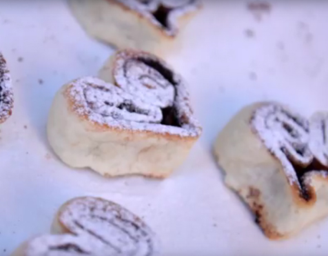 Corazones De Chocolate y Canela