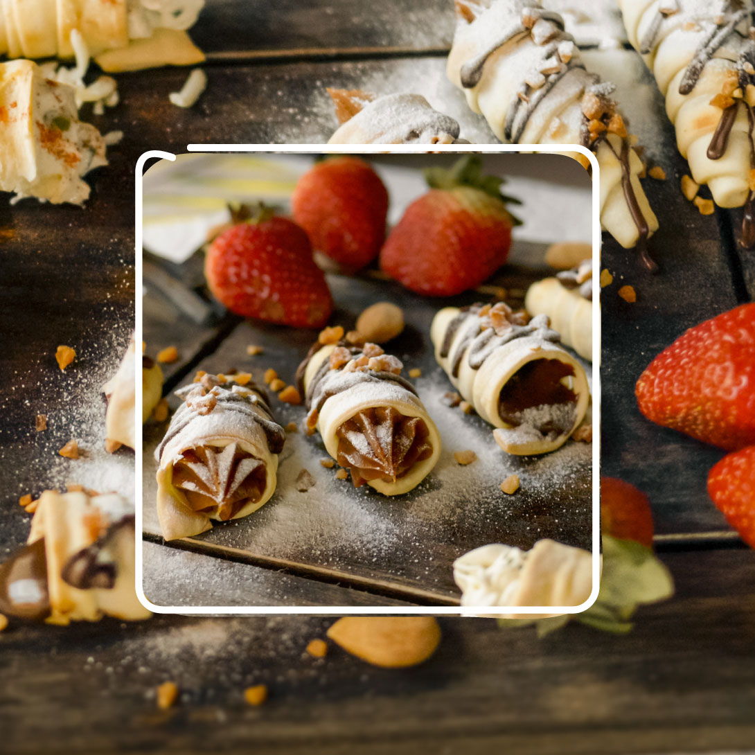 Panificados en bandejas en la planta de Noly