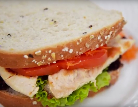 Delicioso Sandwich de Pollo