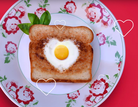 Pan con Huevo