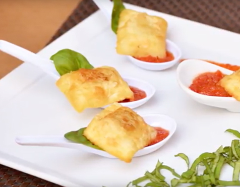 Ravioles fritos