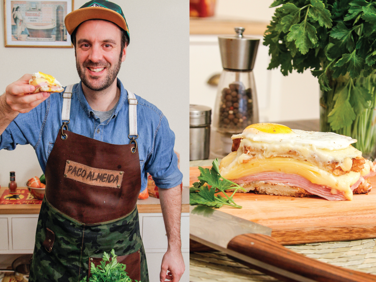 Sandwich Croque Madame by Paco Almeida