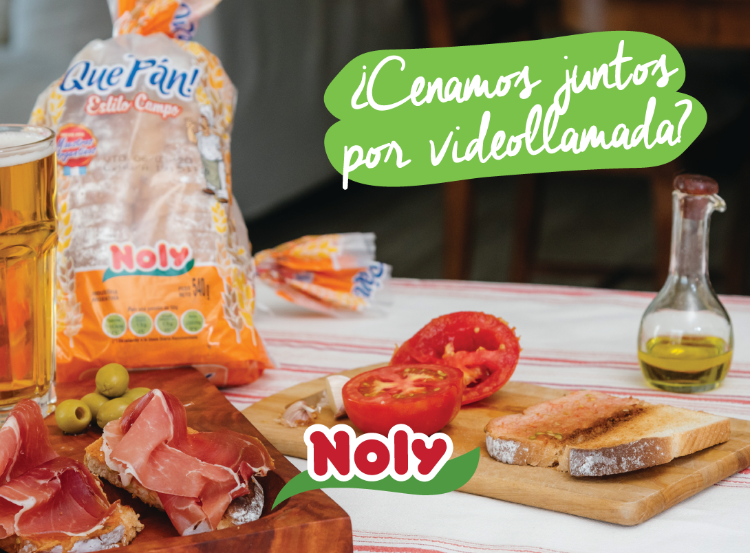 Tostada con tomate y jamón crudo