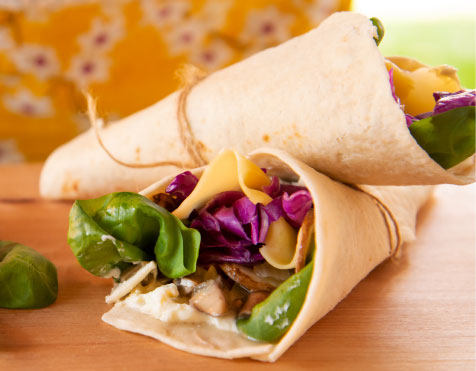 Wrap de Vegetales